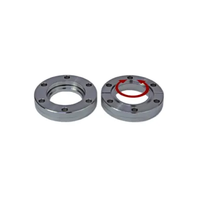 Flanșă de sudură rotativă, DN 40 CF oțel inoxidabil, dimensiune tub 38 x 1.5 mm — Componente de vid ISO-CF | eVidanja.ro