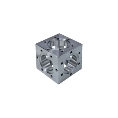 Cub UHV, DN 63 CF Oțel Inoxidabil 316L/1.4404 — Componente de vid ISO-CF | eVidanja.ro